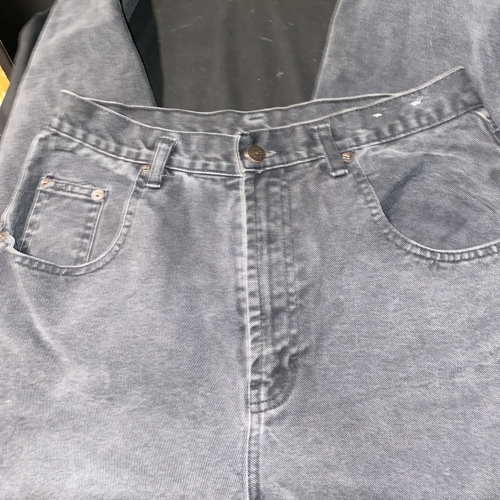 Vintage Jordache Jeans Grey Acid Wash High Waist Mom Size 14 - photo 4