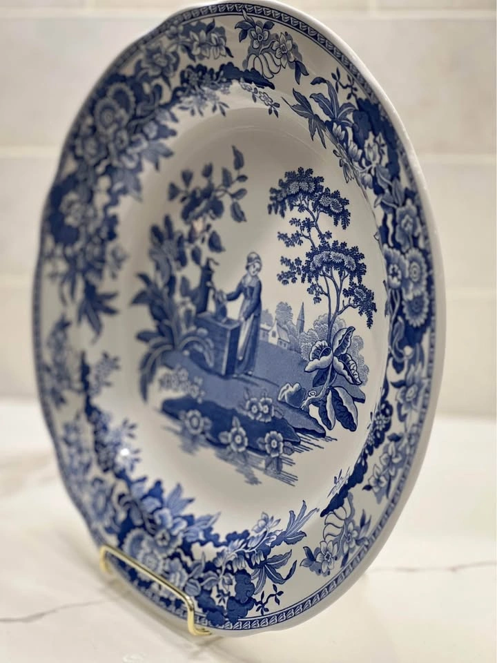 Spode Blue Room Collection 'Girl at Well' Plate - photo 4