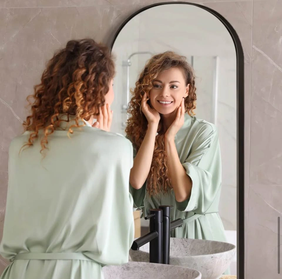 Metal Oval Mirror - photo 5