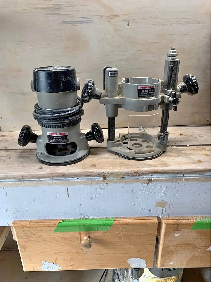 Porter-Cable Router Bases Models 1001 and 6931