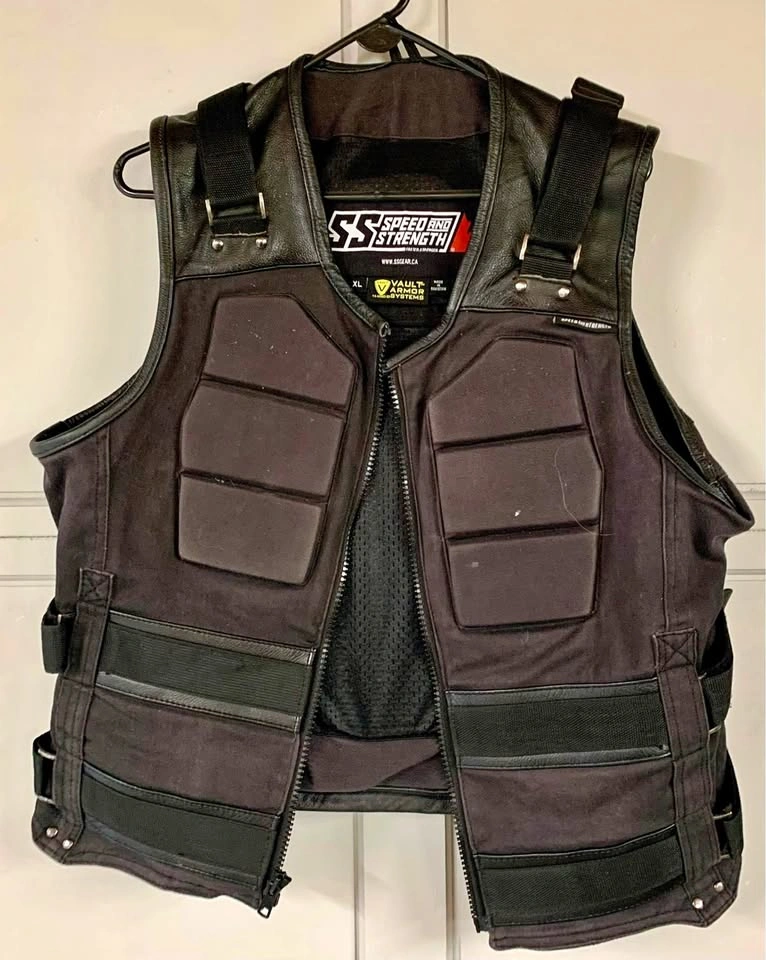 Speed and Strength XL Motorcycle Vest