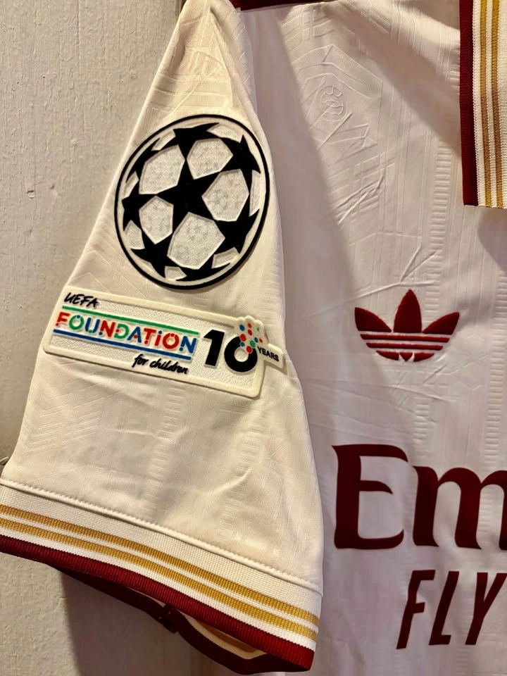 Arsenal Adidas 2025/26 3rd Jersey White New With Tags - photo 3