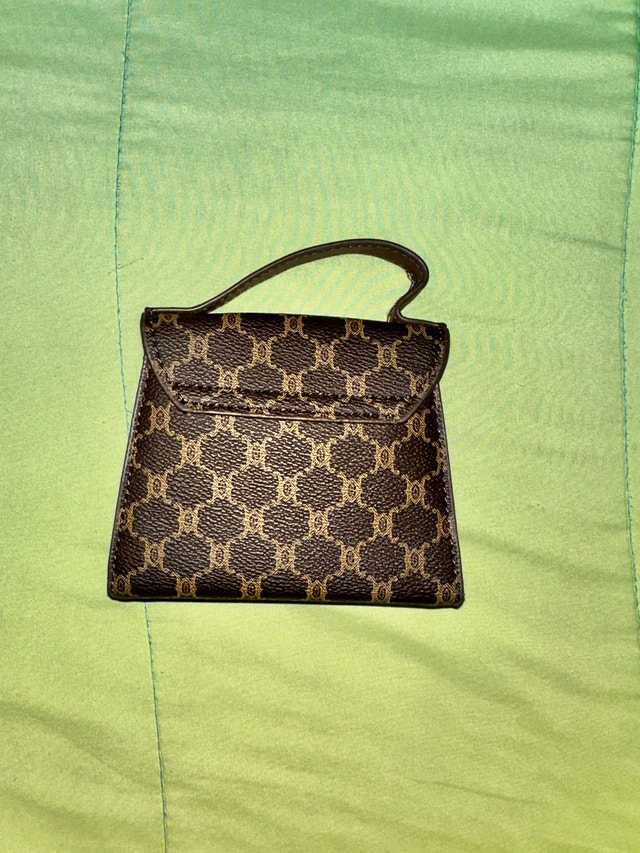 unbranded monogram print mini handbags coin purse - photo 2