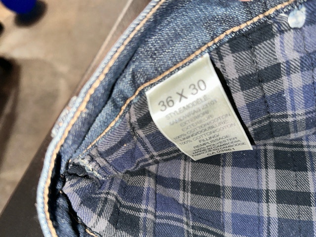 wind river flannel lined jeans 36x30 brand new - photo 4