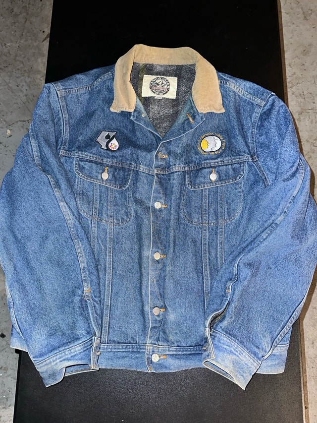 canyon creek stormrider blanket lined denim jacket XL - photo 2