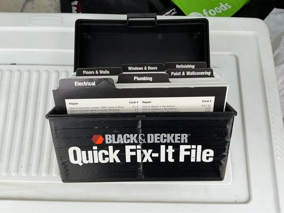 Vintage Black & Decker Quick Fix-It File Kit - photo 2