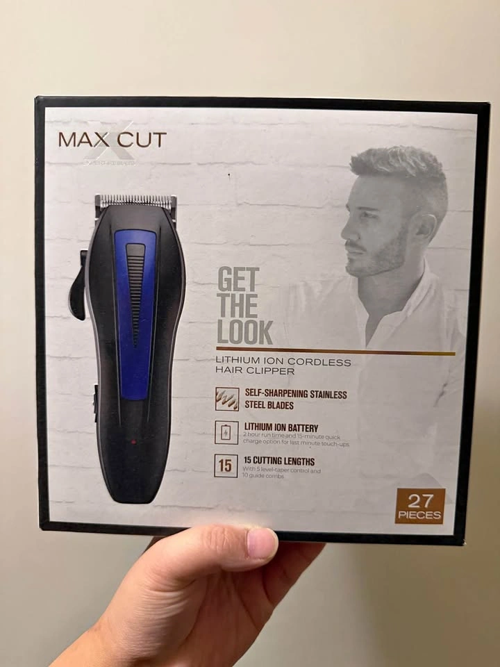 Max Cut Cordless Hair Clipper