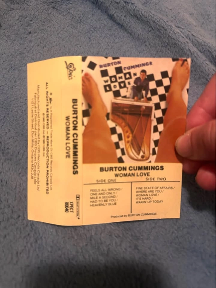 Burton Cummings Woman Love - photo 2
