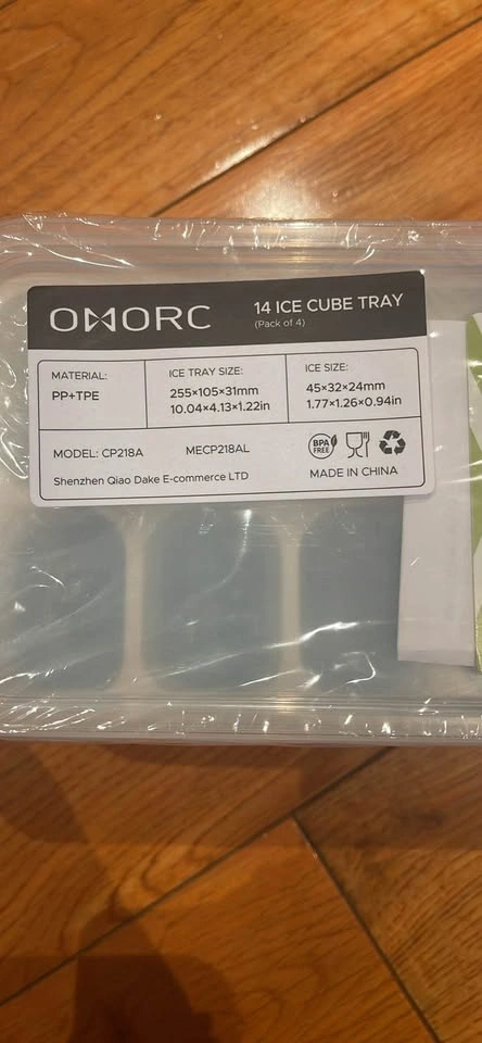 OMORC 14 Ice Cube Tray (Pack of 4) - photo 3