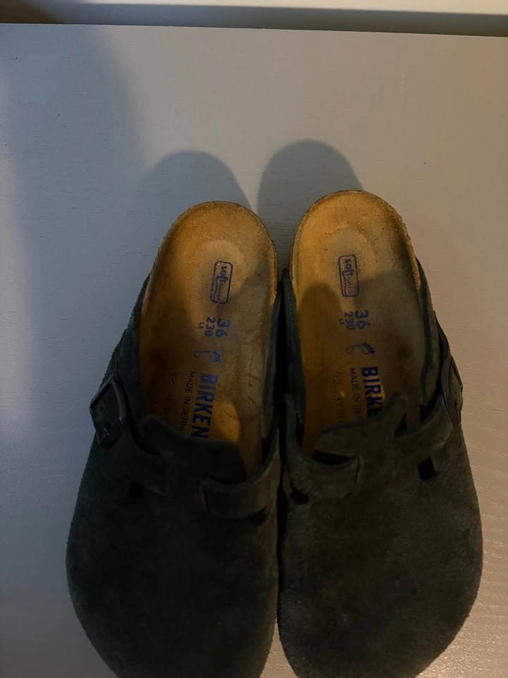 (SOLD ON POSHMARK) Black Suede Birkenstocks - photo 3