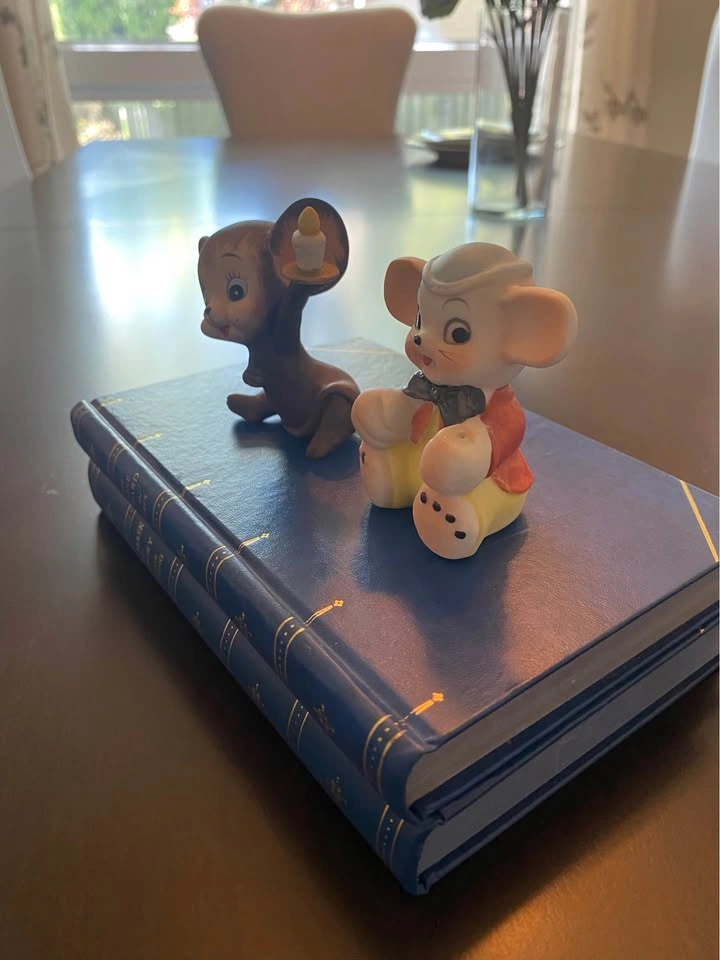 Vintage 50s Japan Kitsch Mice - photo 3