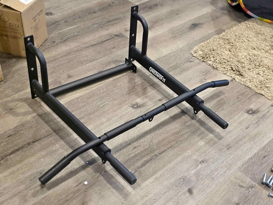 Pull Up Bar - Wall Mounted Workout Station OneTwoFit