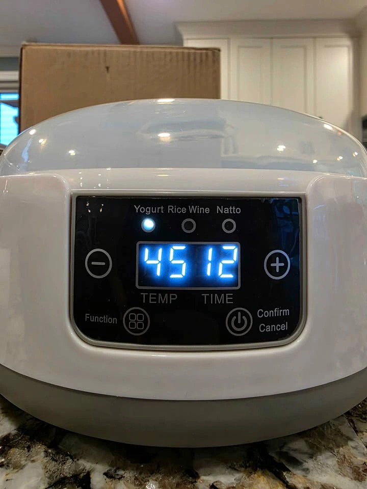 Yogurt Maker - Automatic Digital with Glass Jars & Stainless Ste - photo 2