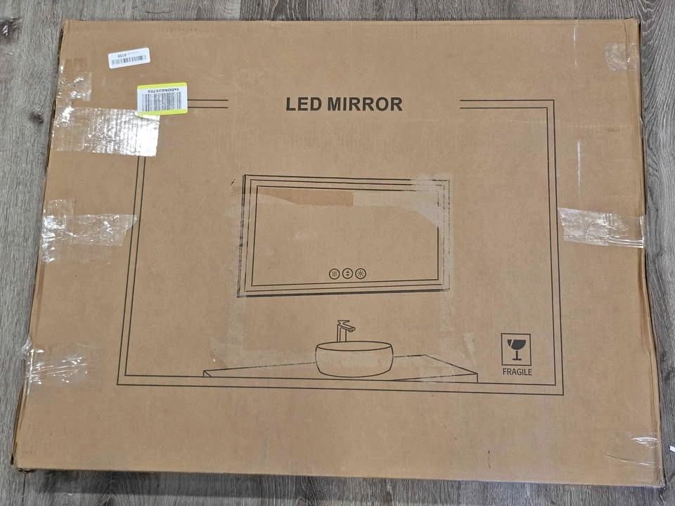 Bathroom Mirror with Lights & Anti-Fog 24"x32" LED