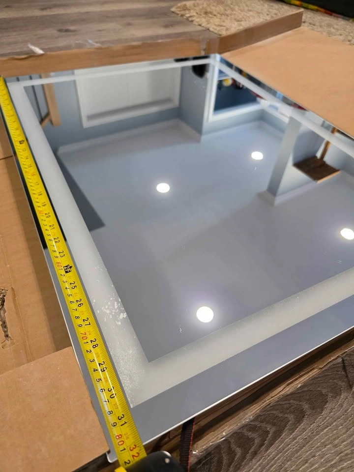 Bathroom Mirror with Lights & Anti-Fog 24"x32" LED - photo 5