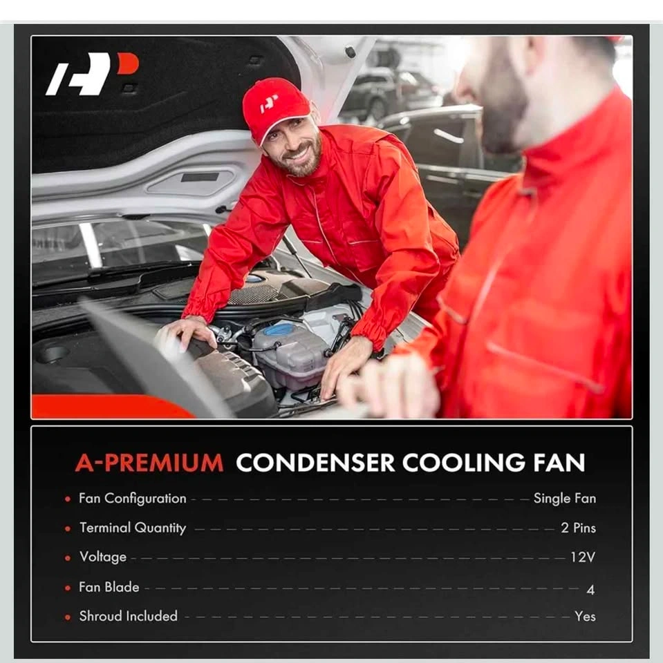A/C Condenser Fan Assembly for Honda Accord 2.3L - photo 5