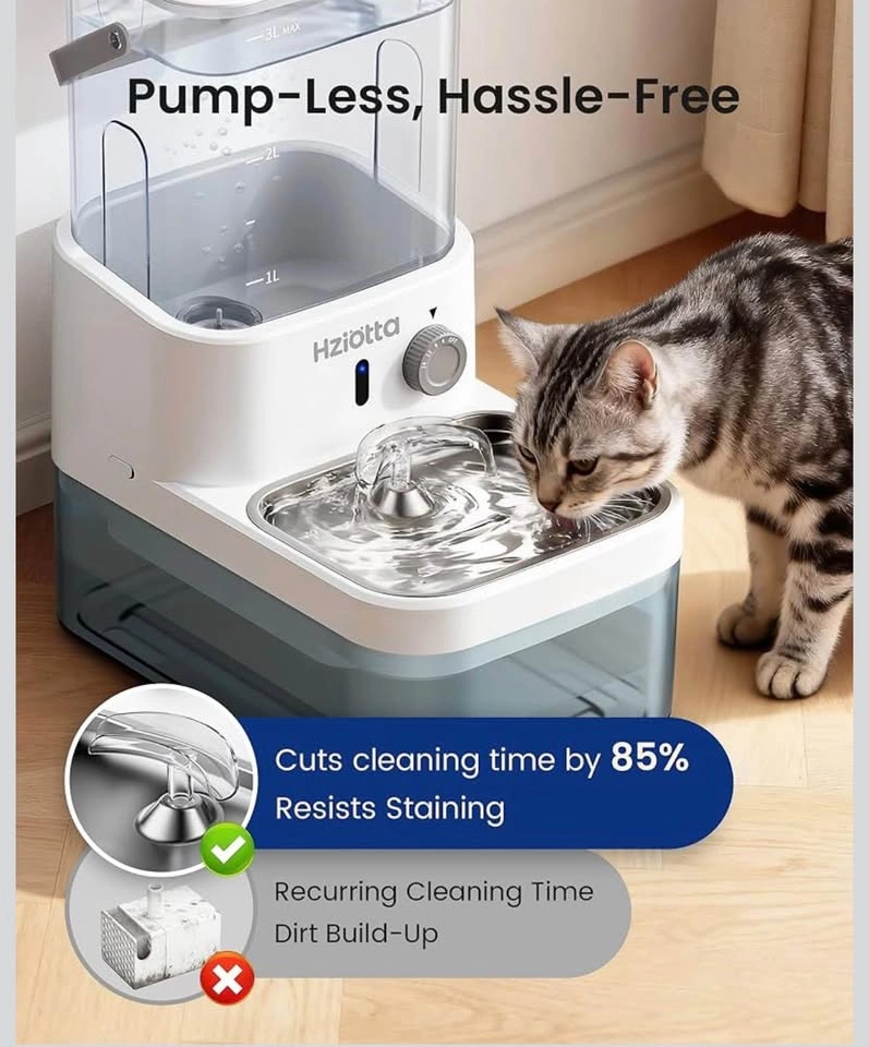 Wastewater Separation Cat Water Fountain No Filter - photo 4