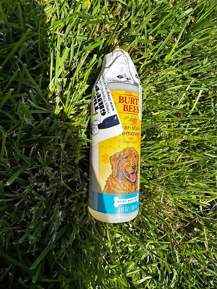 Burt's Bees Tear-Stain Remover for dogs with Chamomile 4 FL OZ