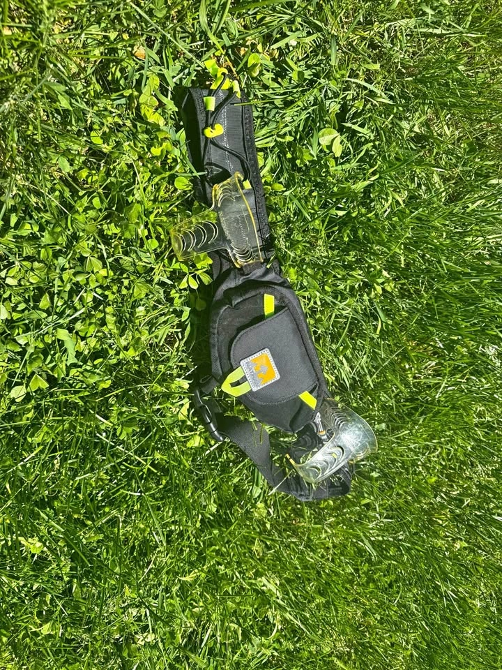 Dog Hydration Pack and Adventure Belt with Water Bottles