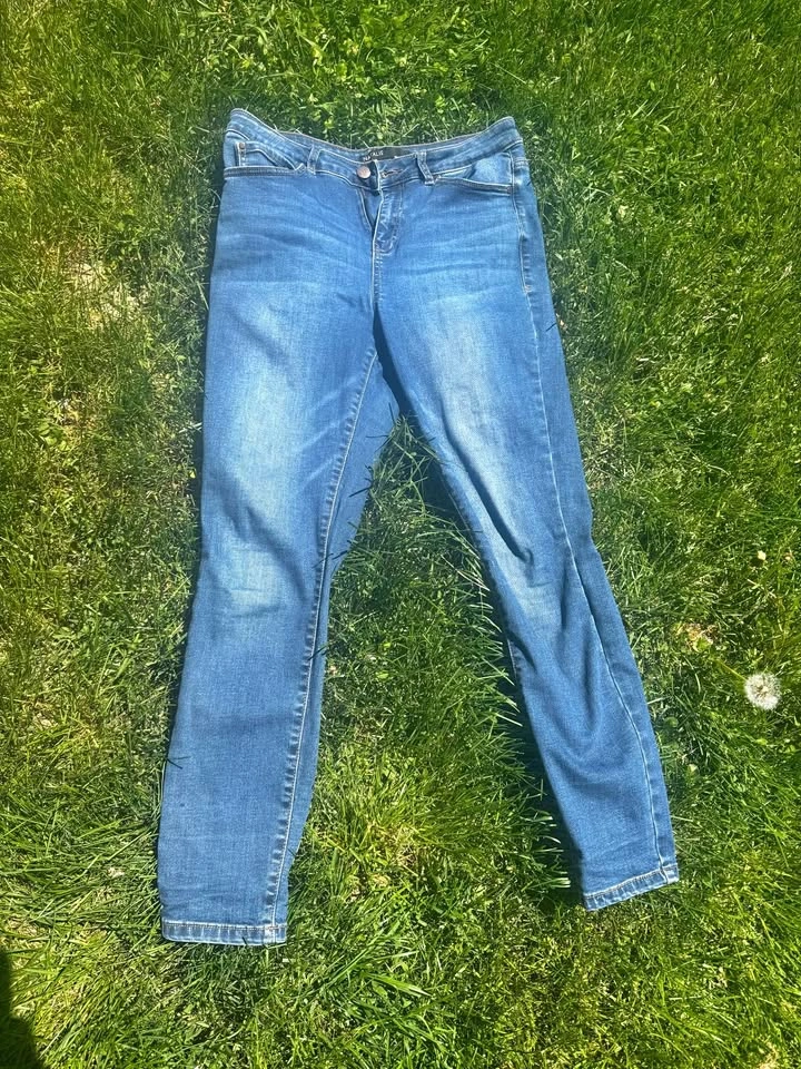 Classic Blue Denim Jegging High Rise RW& Co.