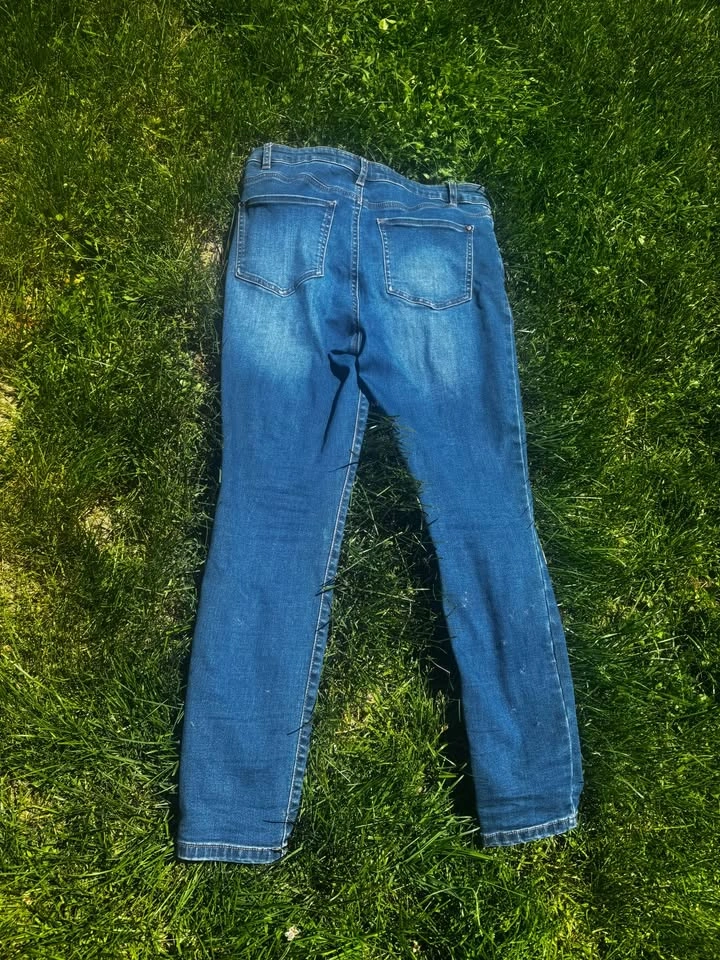 Classic Blue Denim Jegging High Rise RW& Co. - photo 2