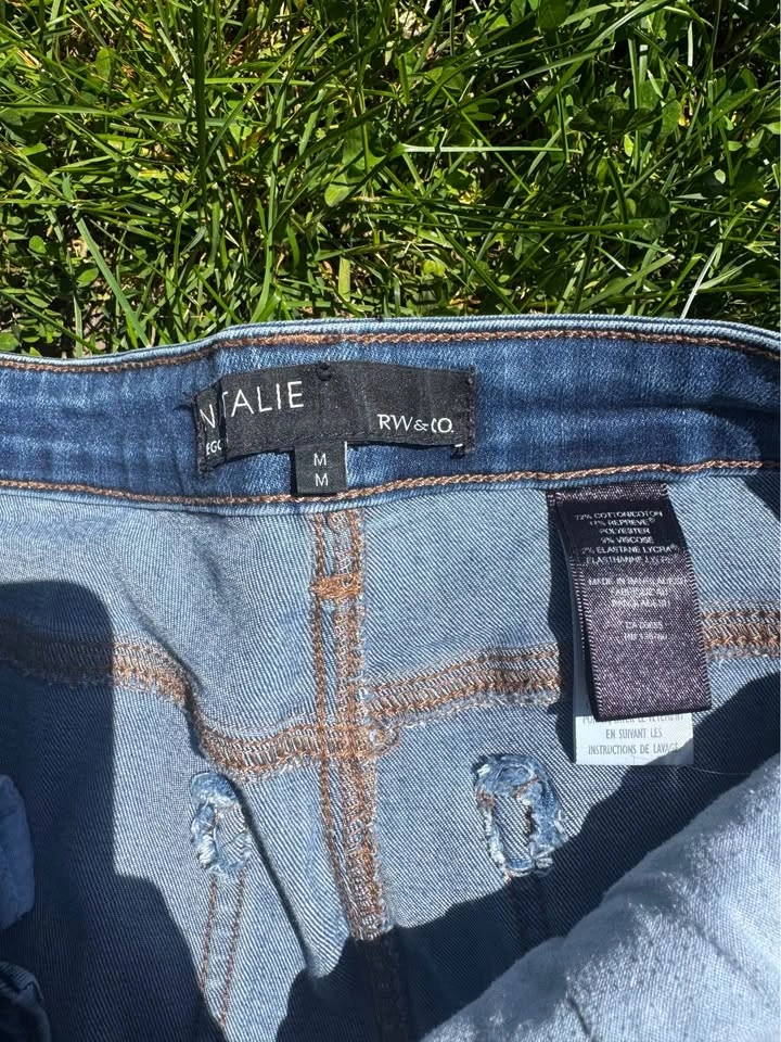 Classic Blue Denim Jegging High Rise RW& Co. - photo 3