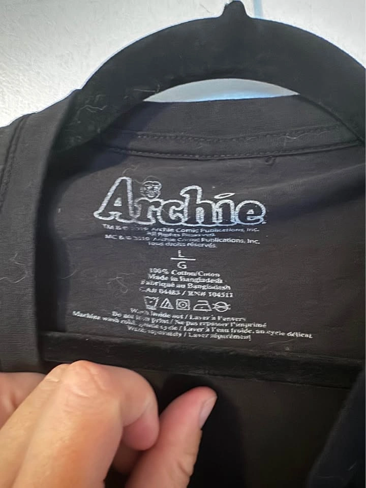 Archie & the Gang Black T-shirt Large - photo 2