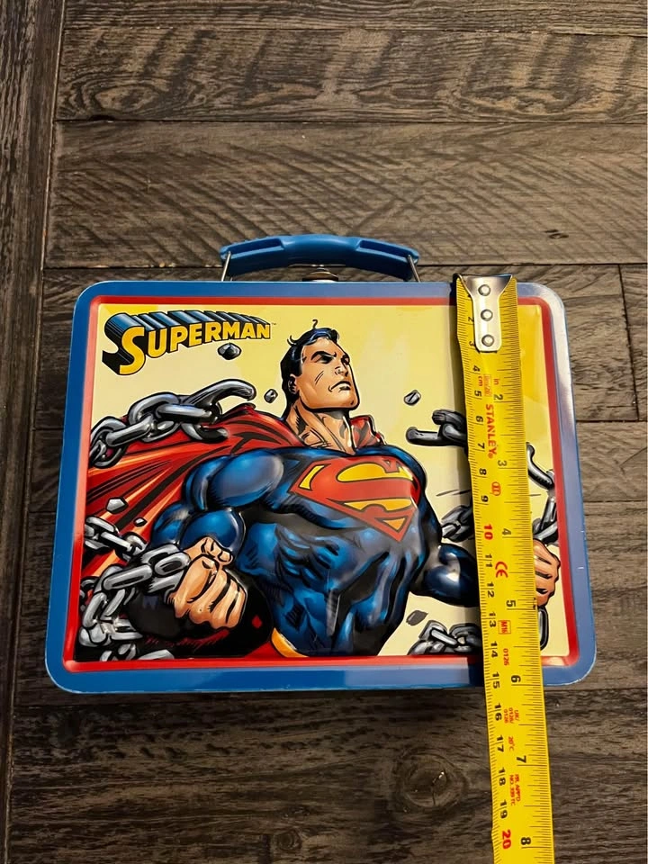 Superman Metal Lunch Box - photo 2