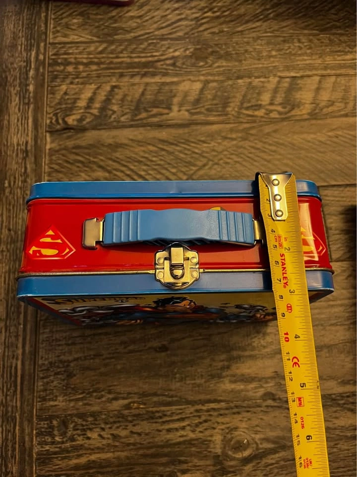 Superman Metal Lunch Box - photo 3