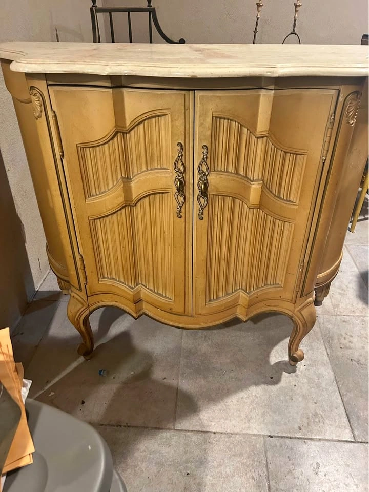 Vintage Broy Hill Premier French Provincial Cabinet