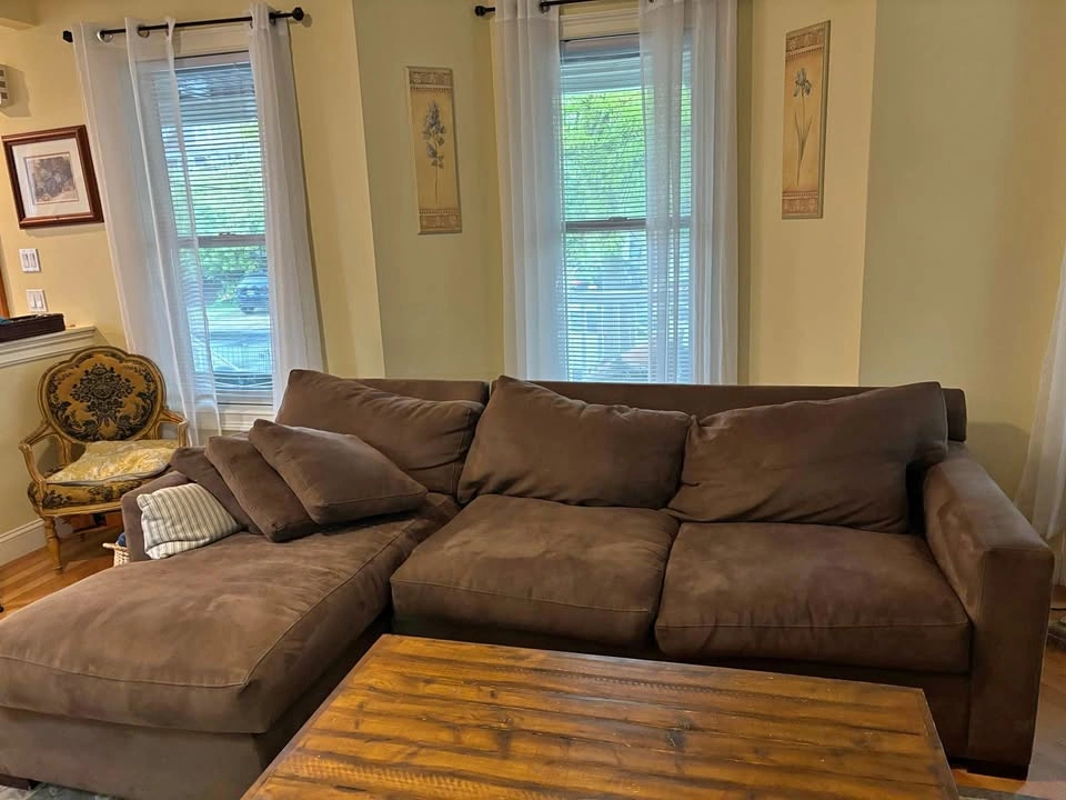 Crate and Barrel Sectional