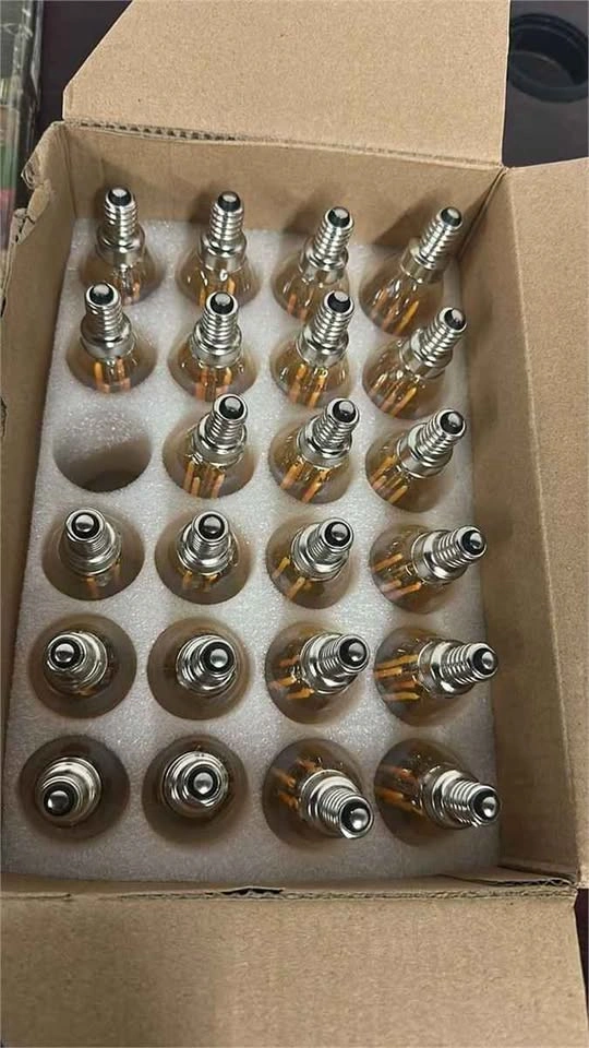 23-Pack Dimmable E12 LED Candelabra Bulbs – Amber Warm White - photo 2