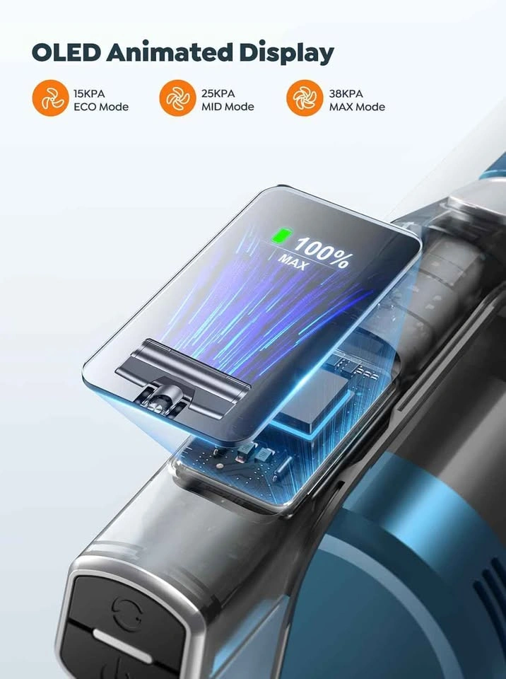 450W Cordless Stick Vacuum Cleaner (38KPa Suction) - photo 3