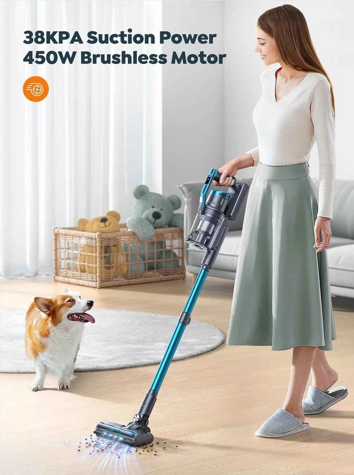 450W Cordless Stick Vacuum Cleaner (38KPa Suction) - photo 4