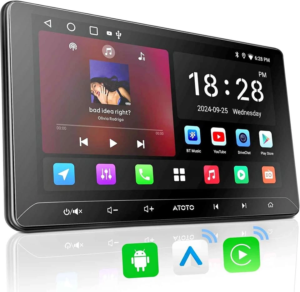 ATOTO A5L 10.1-inch Android Double Din Car Stereo