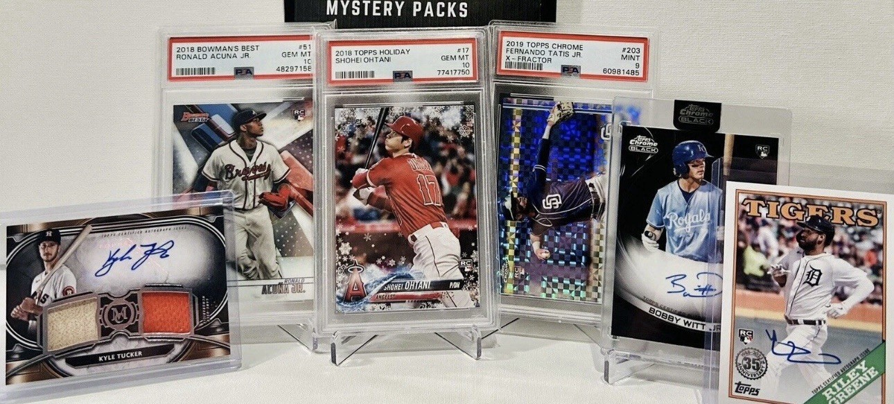 MLB Baseball Mystery Hot Packs: Patches, Autos & Slabs - photo 3