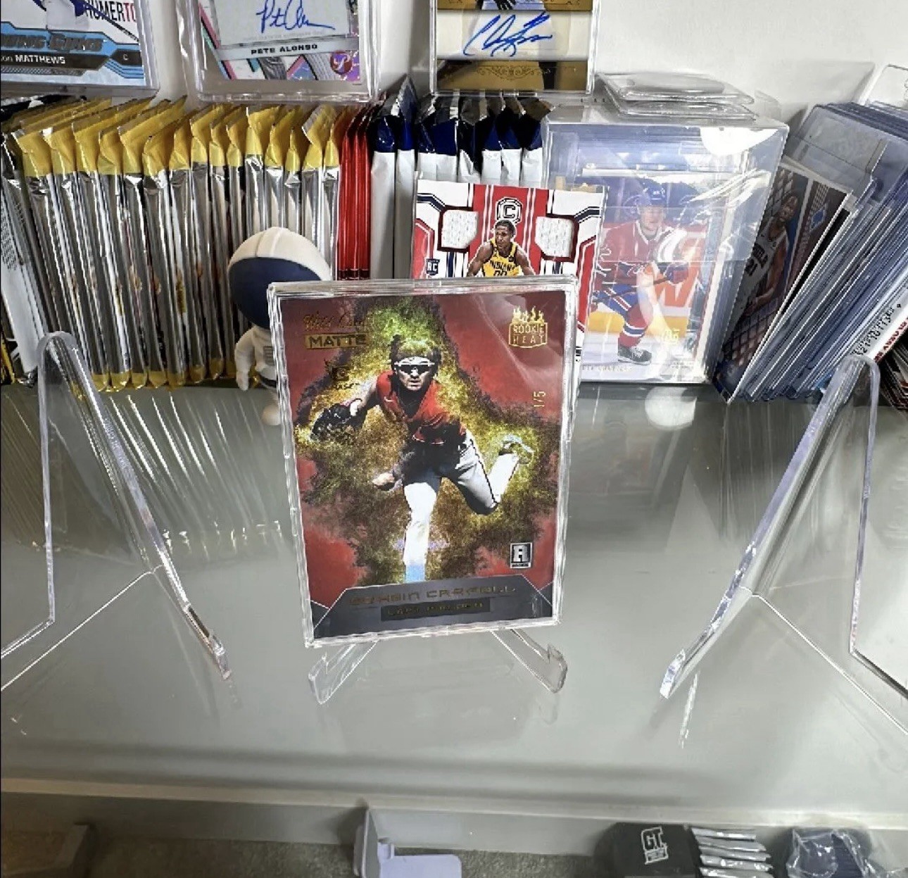 MLB Baseball Mystery Hot Packs: Patches, Autos & Slabs - photo 5