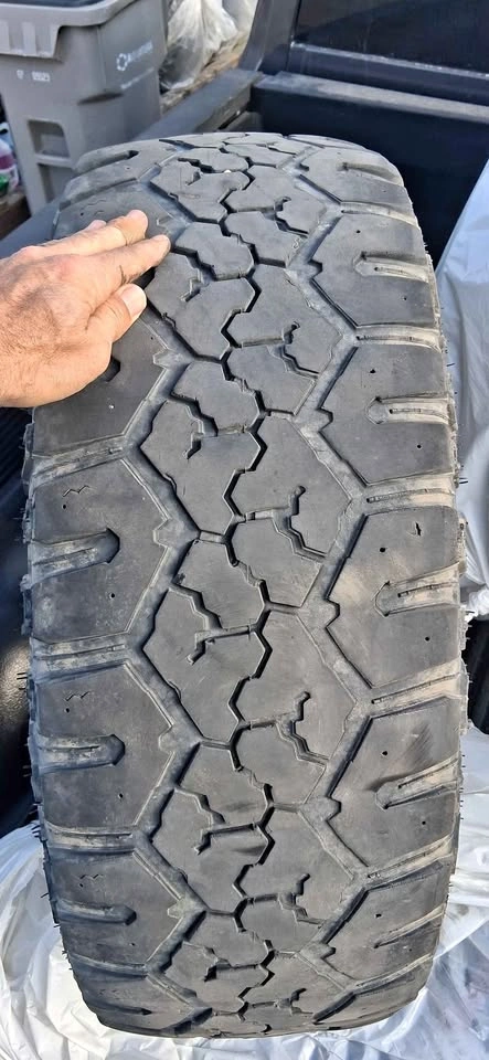 Tires on rims set of 4