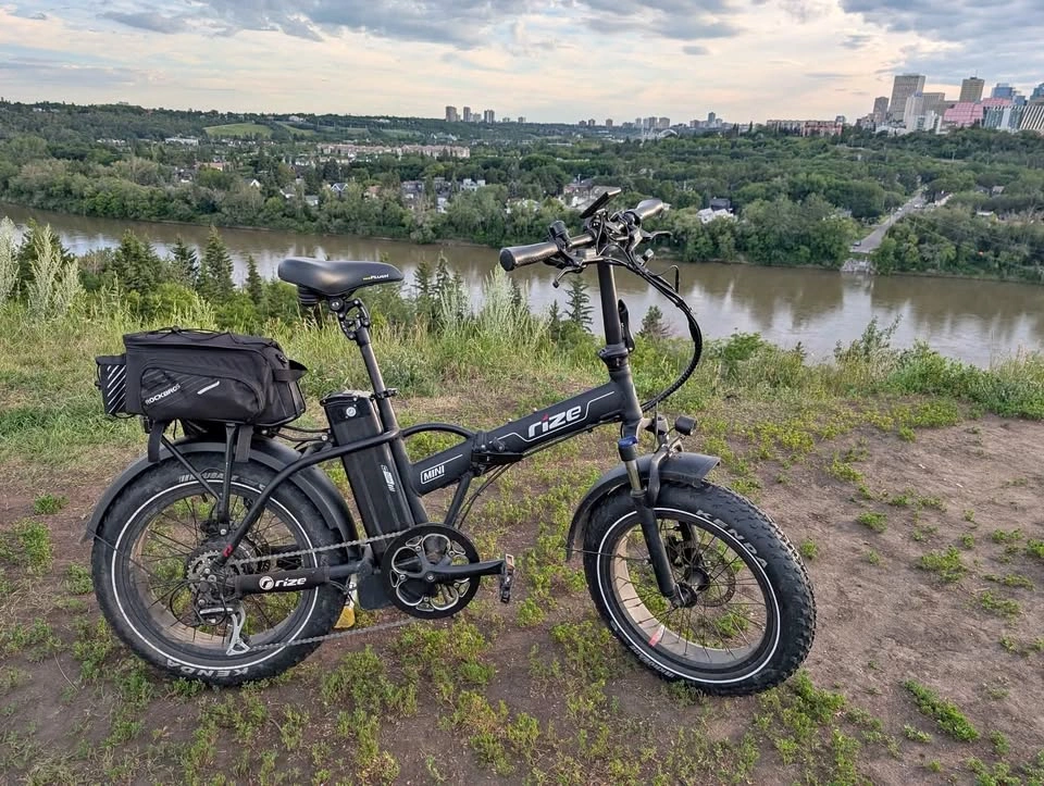 750W Rize foldable fat tire ebike with upgrades 45km/h