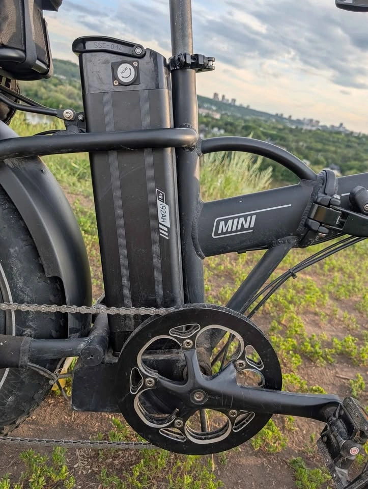 750W Rize foldable fat tire ebike with upgrades 45km/h - photo 3