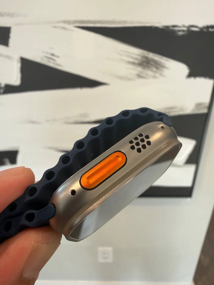 Apple Watch Ultra 2 Titanium with Blue Band - photo 3