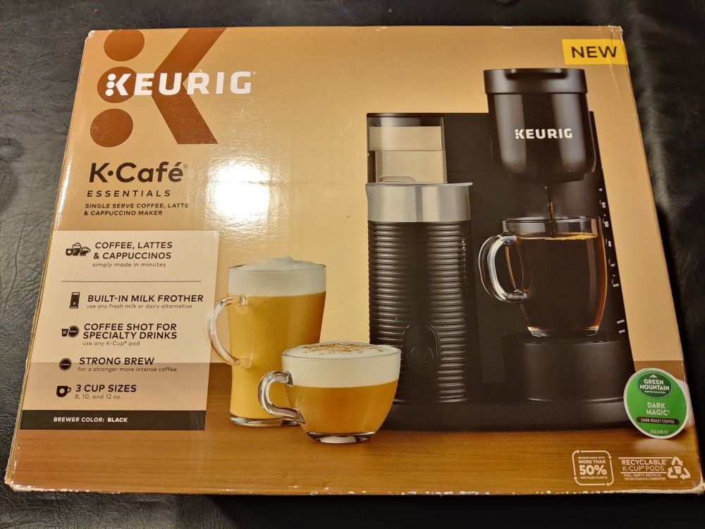Keurig K-Cafe Essentials NIB