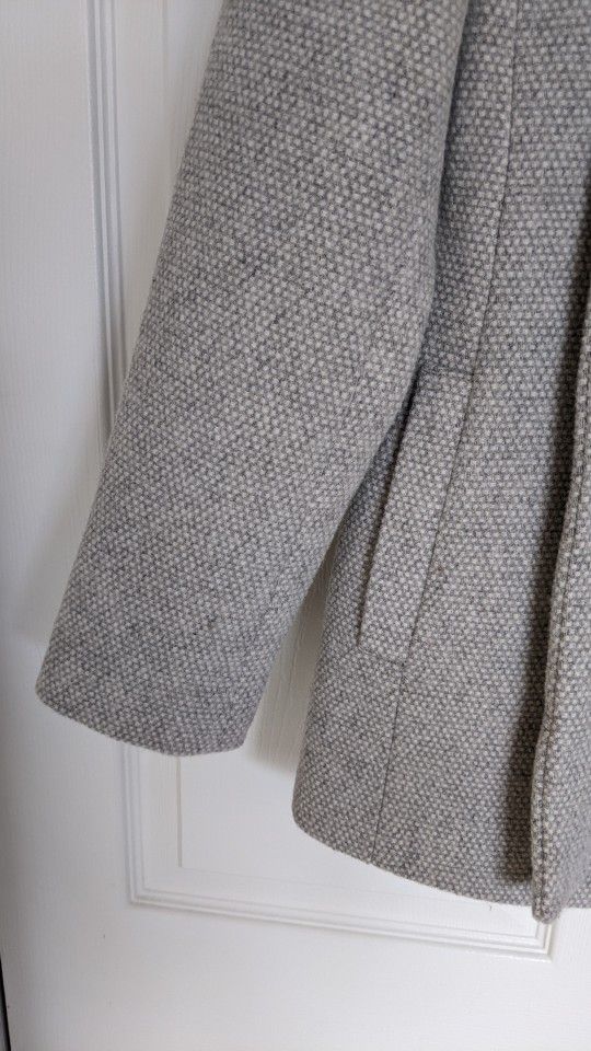 Ann Taylor Light Gray Women's Blazer - photo 3