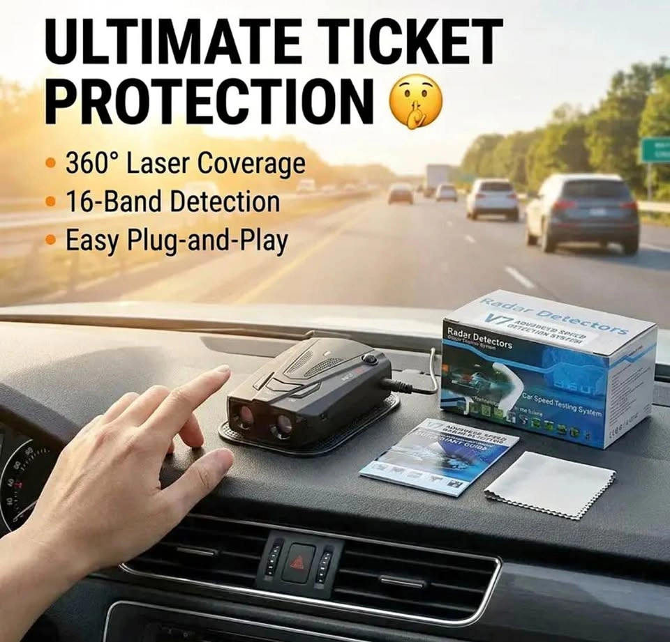 360 Degree Radar Detector Global Positioning System