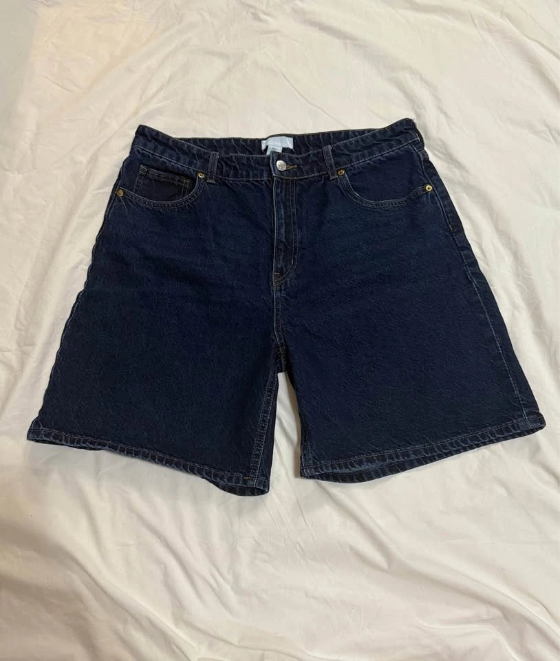 H&M Dark Wash Denim Jorts - photo 2