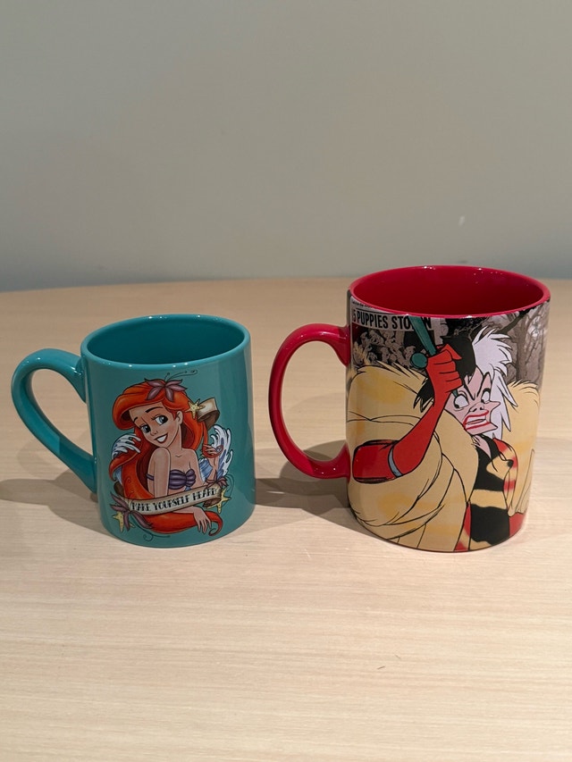Disney The Little Mermaid and Cruella de Vil Mugs - photo 5