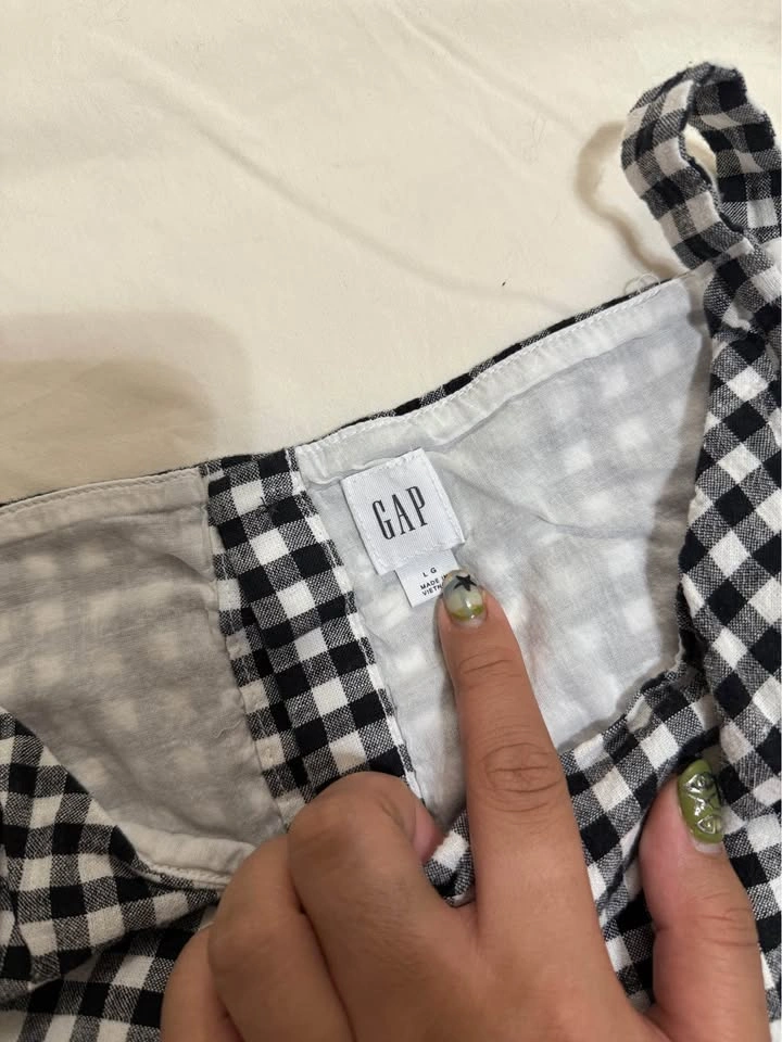 Gap Linen Blend Cropped Tank - photo 3