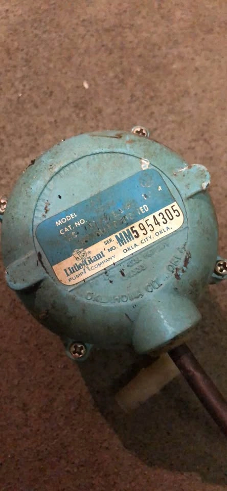 Little Giant Submersible Pump MM5954305 - photo 2