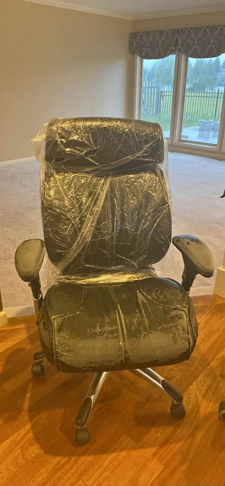Black Leather Executive Office Chair