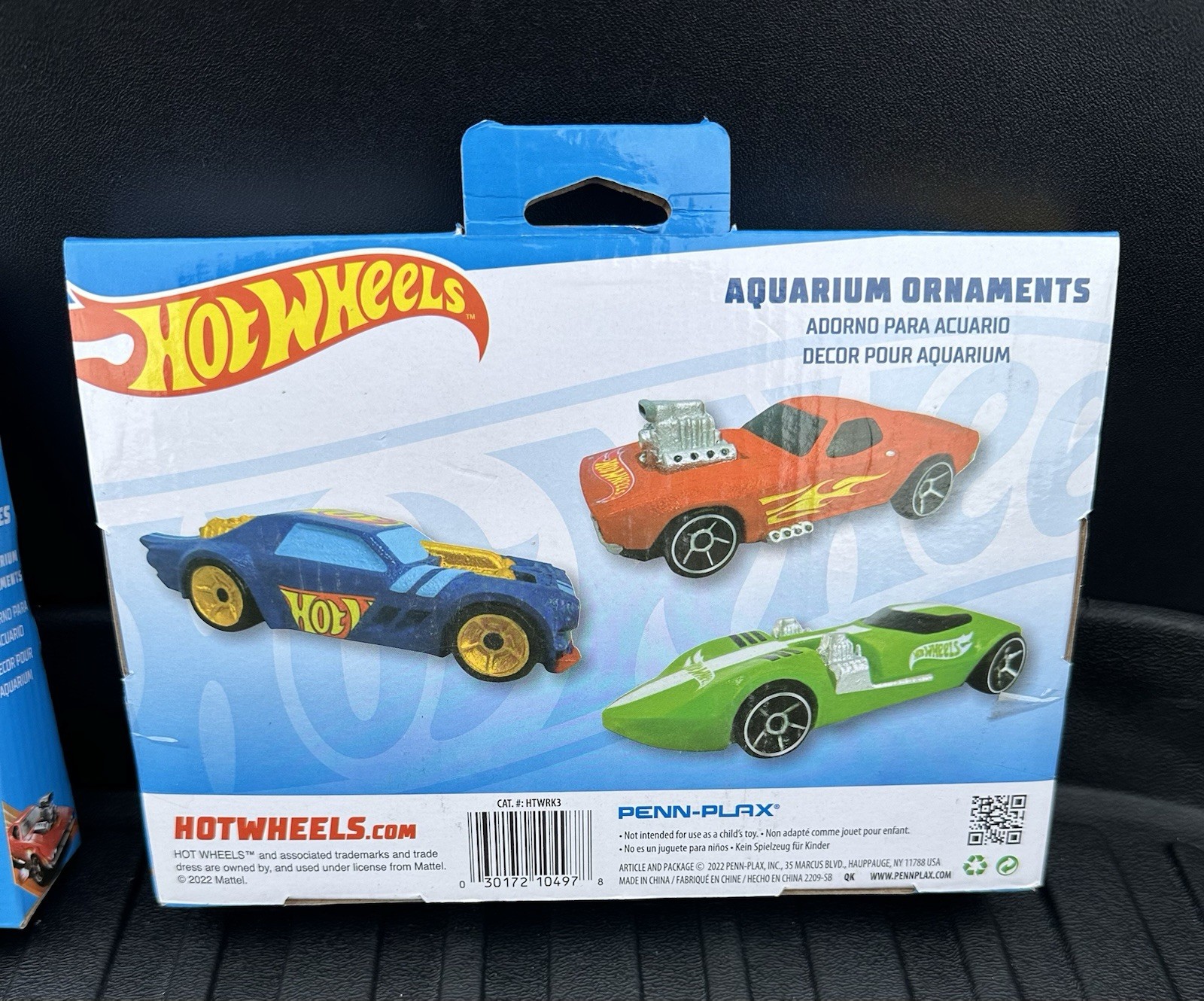 2 Pack of Hot Wheels Cars | 3-Piece Aquarium Decoration Bundle - photo 4